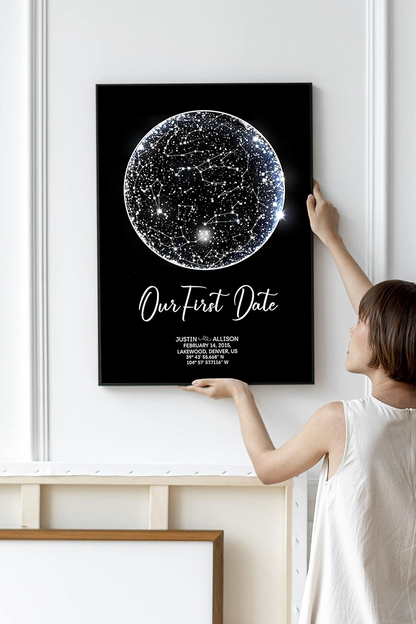 Personalized Star Chart Maps: A Gift That Shines Forever