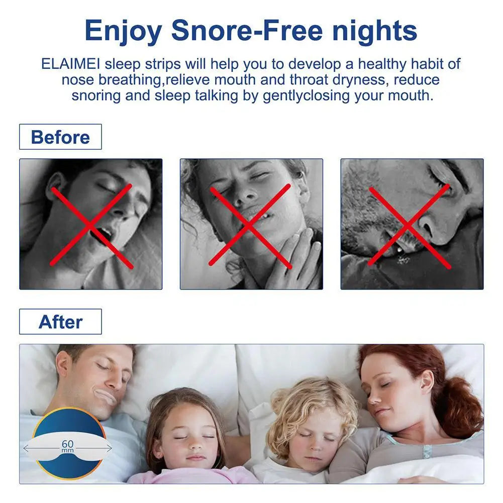 Mouth Tape Sleep Strip For Anti-snoring Mouth Breathing Tape