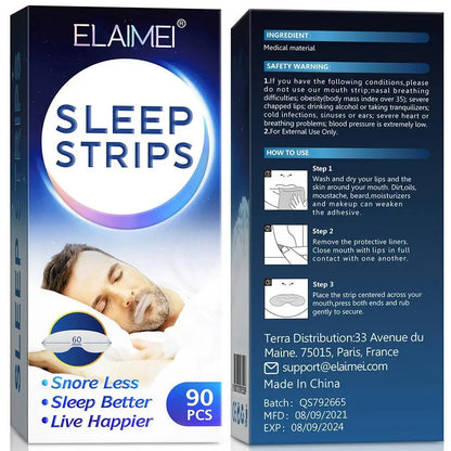 Mouth Tape Sleep Strip For Anti-snoring Mouth Breathing Tape