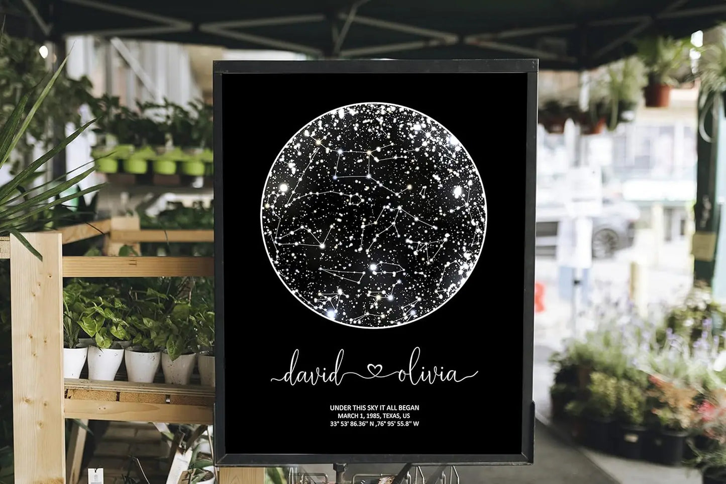 Personalized Star Chart Maps: A Gift That Shines Forever